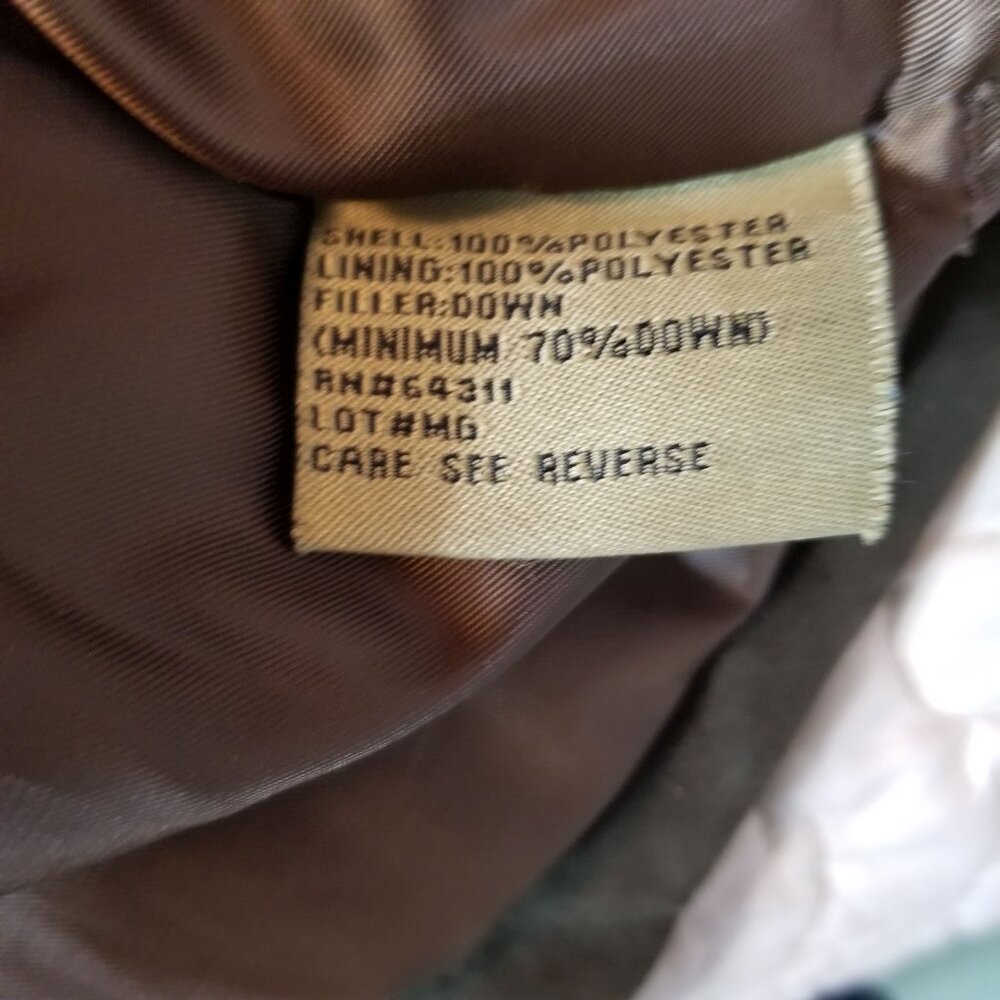 Rft Rainforest Zip Button Down Filled Puffer Jack… - image 5